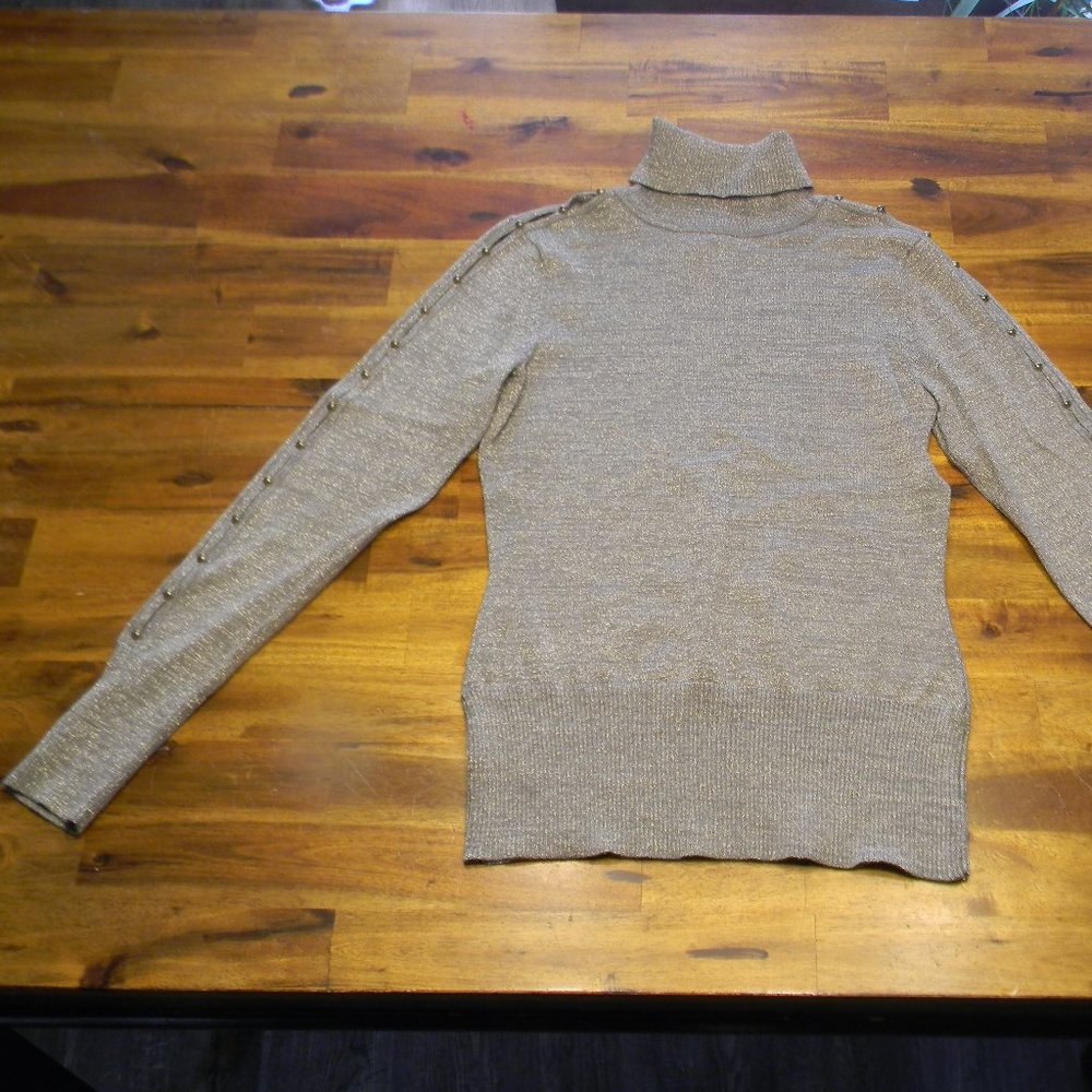 Cache glitter sweater